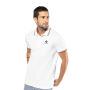 Polo korte mouwen White / Red / Green S