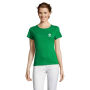 MISS - MISS dames t-shirt 150g - S - Helder Groen