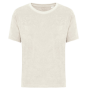 Ecologisch badstof meisjes-T-shirt Ivory 4/6 jaar
