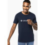 T-shirt ronde hals korte mouwen Navy S