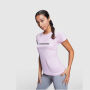 Montecarlo sportshirt met korte mouwen voor dames - Lichtroze - S