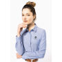 Dames Oxford blouse lange mouwen Oxford Cobalt Blue XS
