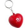 PU schuim sleutelhanger Lilou rood