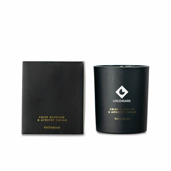 Victorian Knapperige Bloesem en Abrikozenroom Kaars