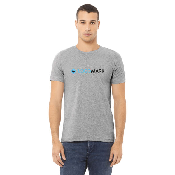 Heather jersey T-shirt met korte mouwen