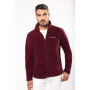 Microfleece met rits heren Wine S