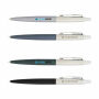 Parker Jotter XL matte balpen met chroom (blauwe inkt) - Zwart