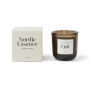 VINGA Nordic essence geurskaars klein, gebroken wit, donkerbruin