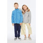 Microfleece met rits kind Ash Heather 6/8 jaar