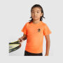 Montecarlo sportshirt met korte mouwen voor kinderen - Fluor Orange - 4