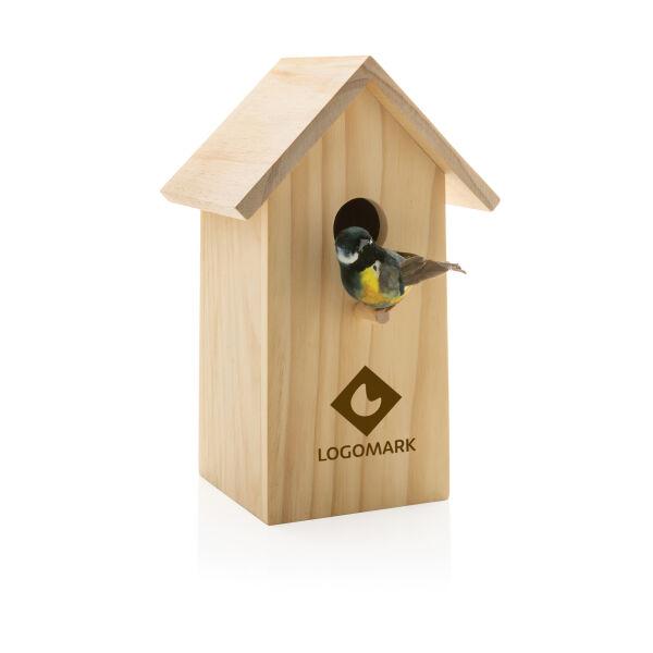 Houten vogelhuisje