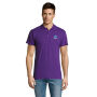 SUMMER II - SUMMER II HEREN Polo 170g - XS - Donker Paars