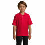 SUMMER II KIDS - SUMMER II KIDS Polo 170g - L - Rood
