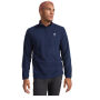 Himalaya fleece herenjack met kwartrits - Navy Blue - S