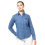 Damesblouse Denim Chambray Blue M