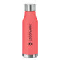 GLACIER RPET - RPET drinkfles 600ML - Transparant Rood