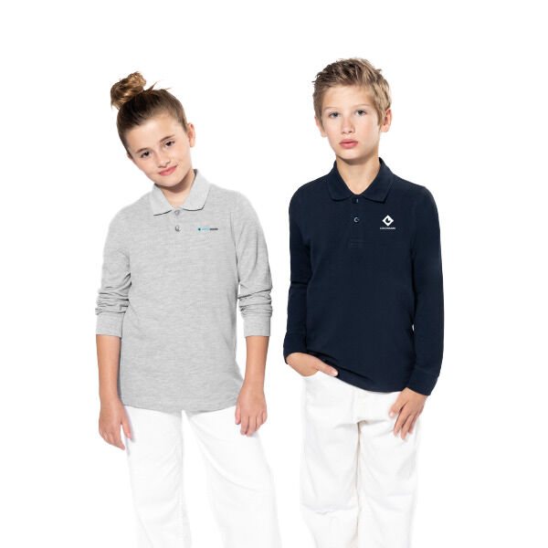 Kinderpolo lange mouwen