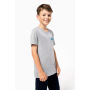 T-shirt ronde hals kinderen Oxford Grey 6/8 jaar