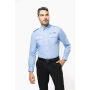 Herenpilootoverhemd lange mouwen Sky Blue S