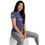 Jamaica damesshirt met korte mouwen - Paars - S