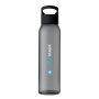PRAGA - Glazen drinkfles 470ml - Zwart